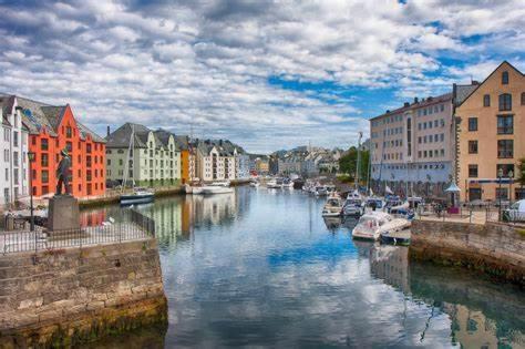 Sunny Apartment In Alesund City Εξωτερικό φωτογραφία